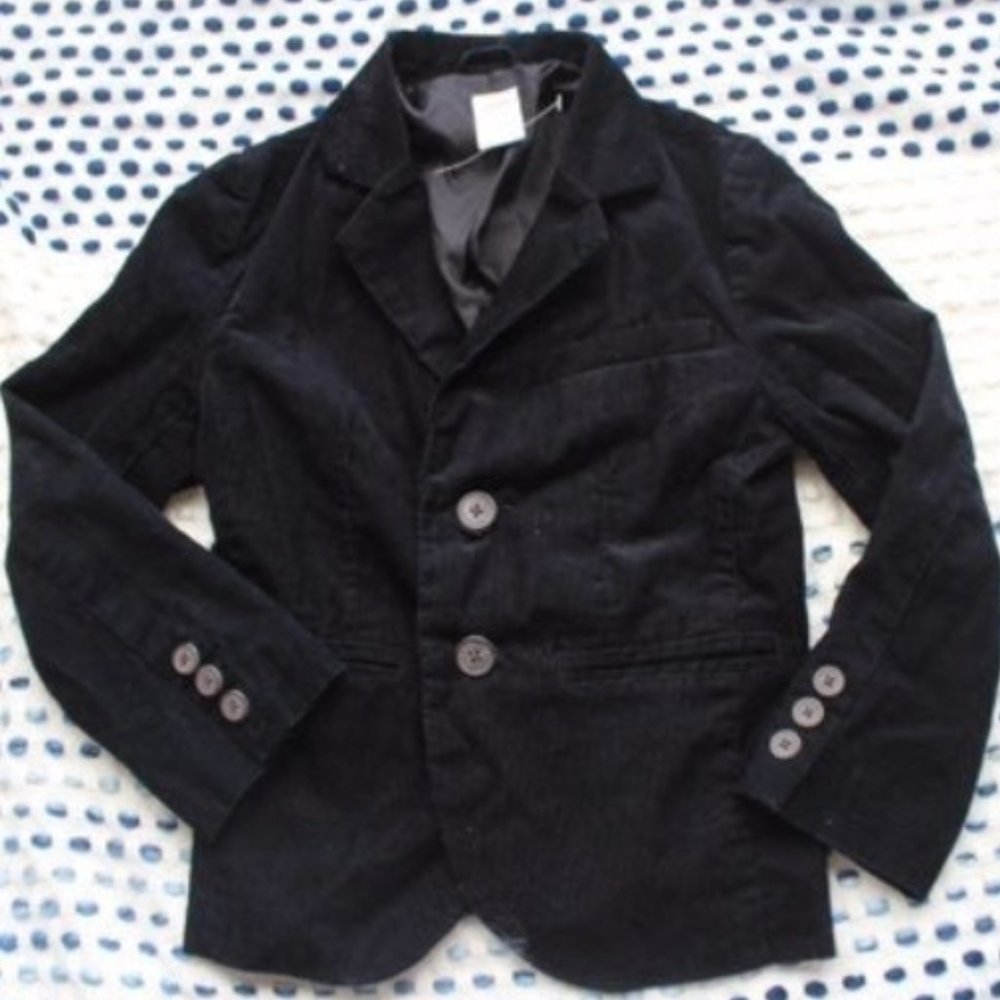 Gymboree Black Blazer Corduroy Jacket